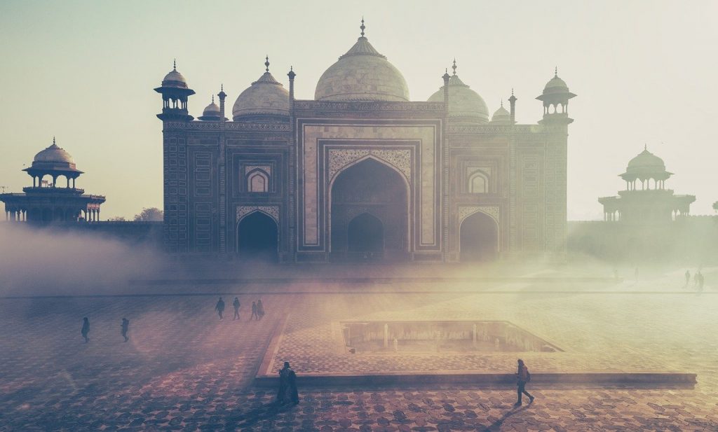 taj mahal, india, building