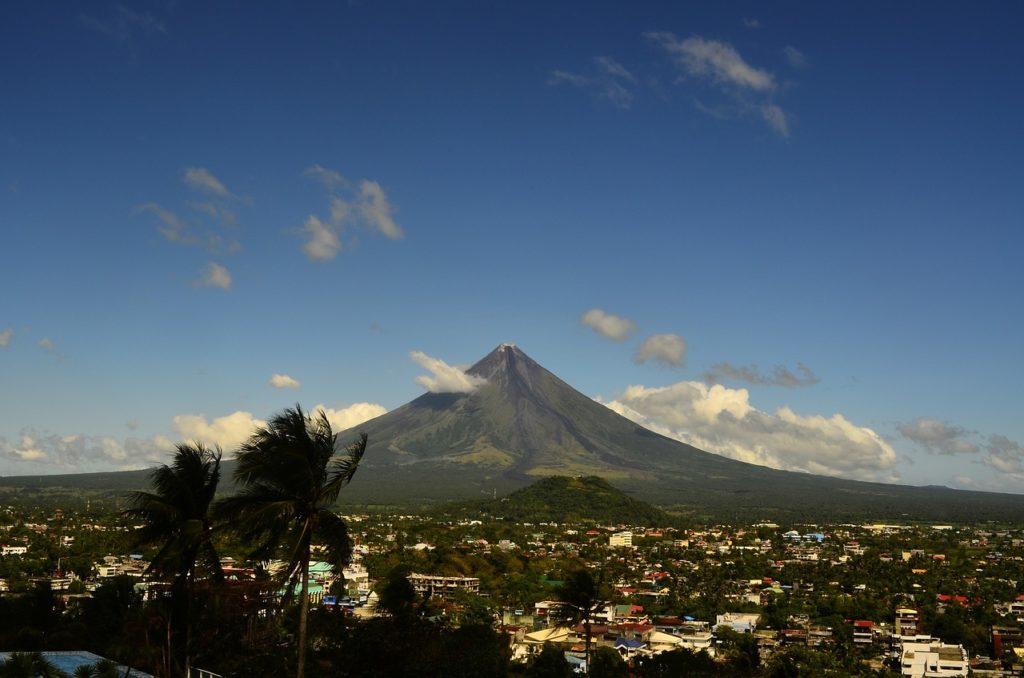 volcano, mayon, philippines